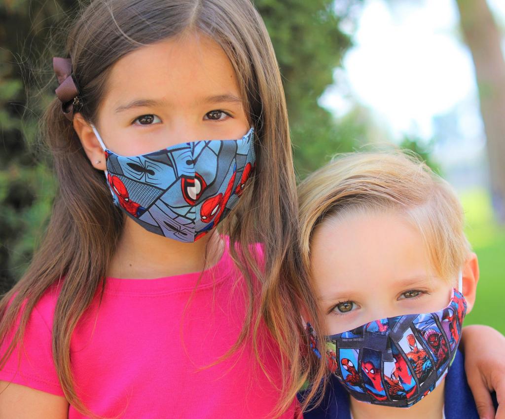 Superman Face Masks for Kids