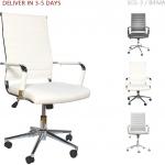 Best-Office-Chairs-14-LUCKWIND-Ergonomic-Office-Chair-Ribbed-Leather-Swivel