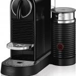 Nespresso CitiZ Original Espresso Machine with Aeroccino Milk Frother Bundle by De’Longhi