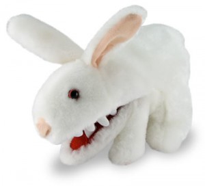 monty python stuffed killer rabbit