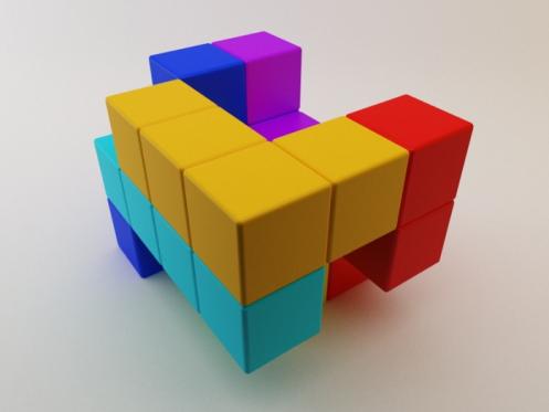 tetris game chair design 3