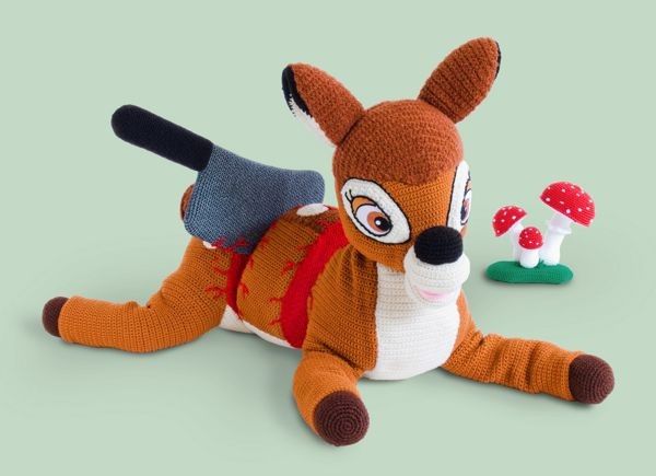 bambi plush doll