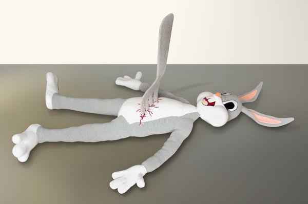 dead bunny plush