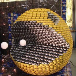 pacman canstruction artwork 2 - Walyou