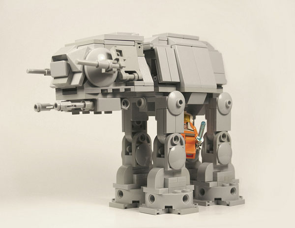 The Cutest LEGO Star Wars AT-AT Ever