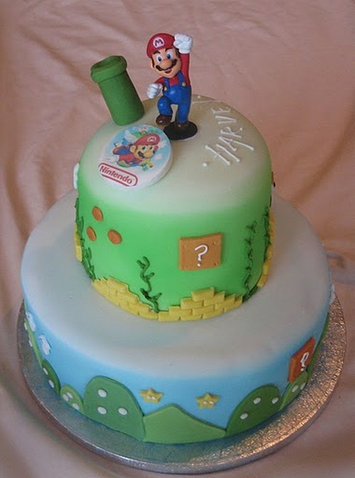 30 Awesome Super Mario Bros Cakes