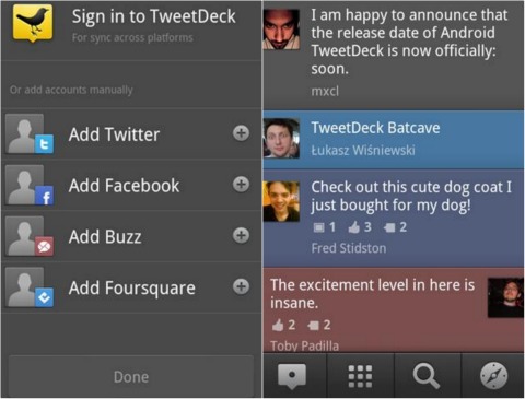 build tweetdeck app