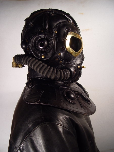 steampunk gas mask