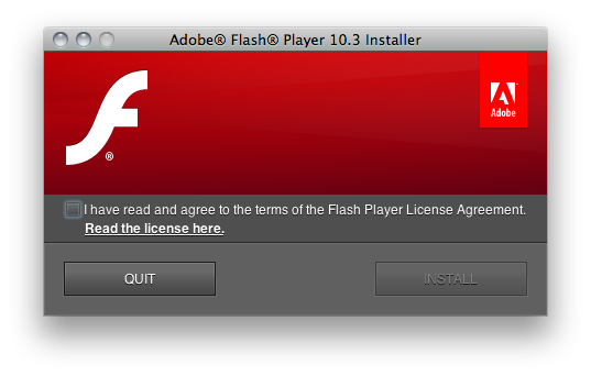 adobe flash player 10 system requirements
