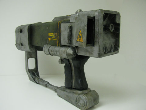 Fallout Laser Pistol Papercraft Model