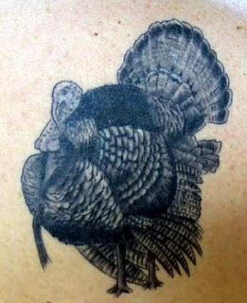 9 Totally Turkey Tattoos for Thanksgiving