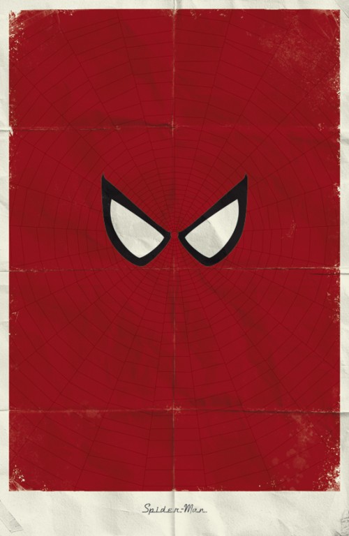 Minimalist Posters of Marvel Superheroes