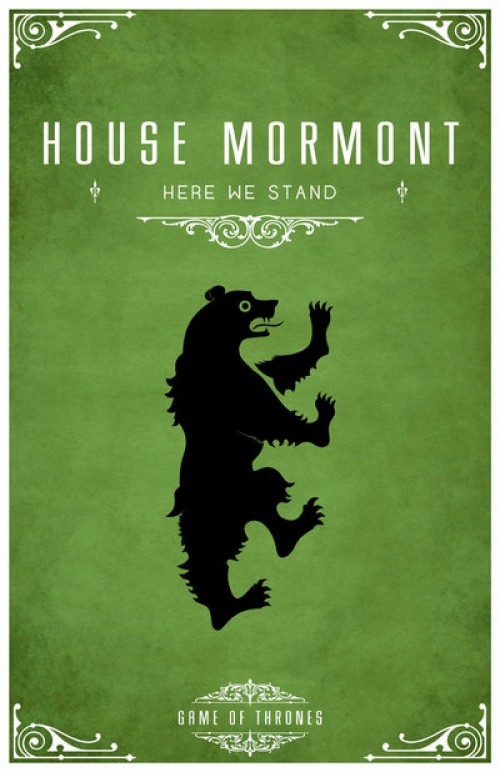 Awesome Game of Thrones House Sigils