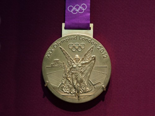 London Olympics 'Gold' Medals are Actually Silver