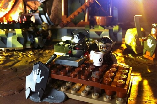 lord of the rings lego orcs