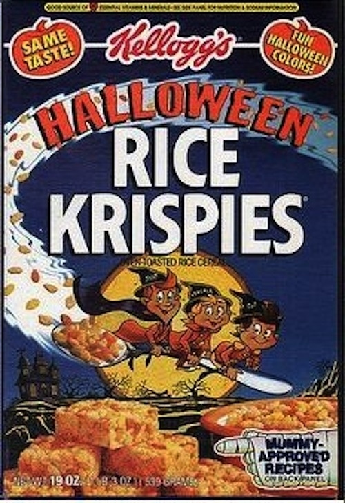 Halloween Rice Krispies - Walyou