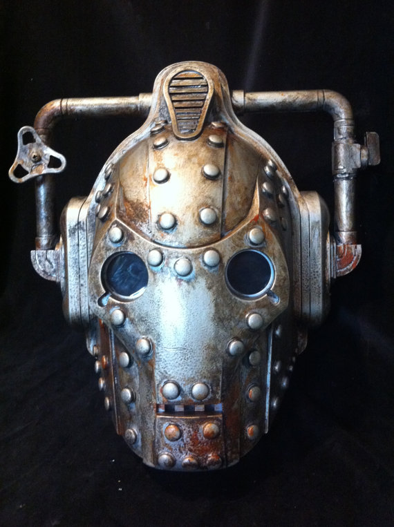 Steampunk Doctor Who's Cyberman Helmet | Walyou
