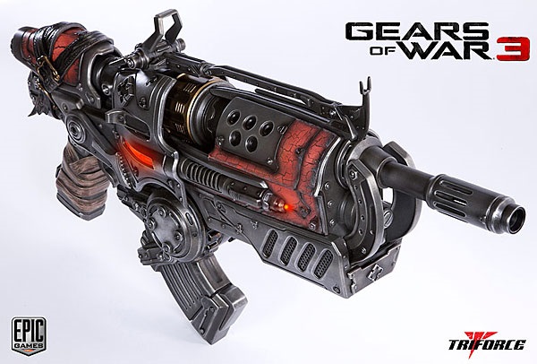 Gears of War HammerBurst Prop Replica 2 - Walyou