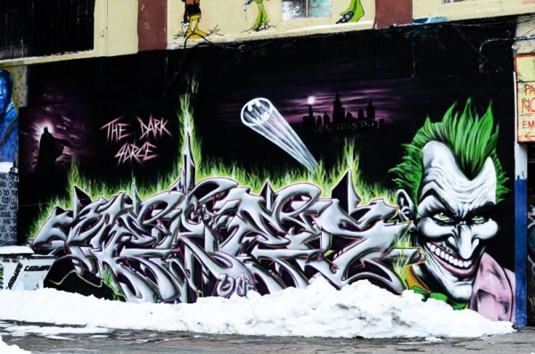 10 Brilliant Batman Graffiti Artworks