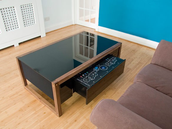 Arcade Coffee Table Diy / Double 7 Contemporary Arcade Coffee Table | Liberty Games : Haha, i'm pretty sure those couches are older than the 90's.