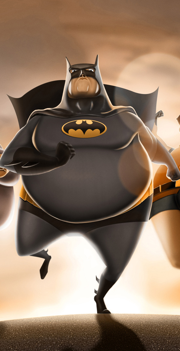 Fat Batman - Walyou