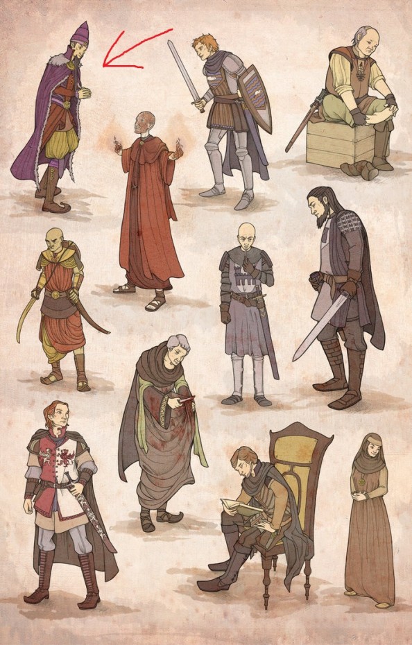 Beautiful Art of The New Characters in Season 4 of Game of Thrones