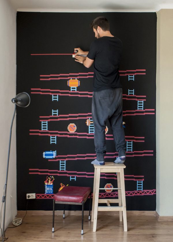 Donkey Kong Wall Decal 6 Walyou