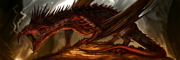 12 Amazing Artworks of Smaug The Dragon