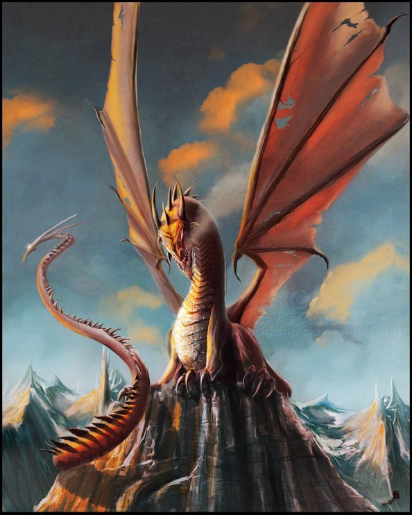 12 Amazing Artworks of Smaug The Dragon