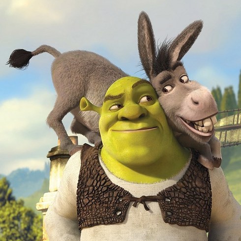 Shrek & Donkey - Walyou