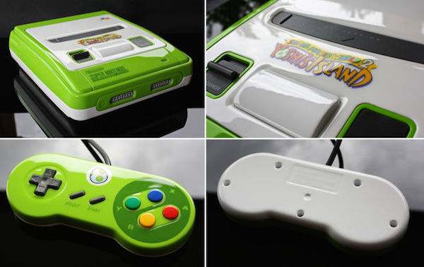 Custom-Painted SNES Pays Homage To Yoshi's Island