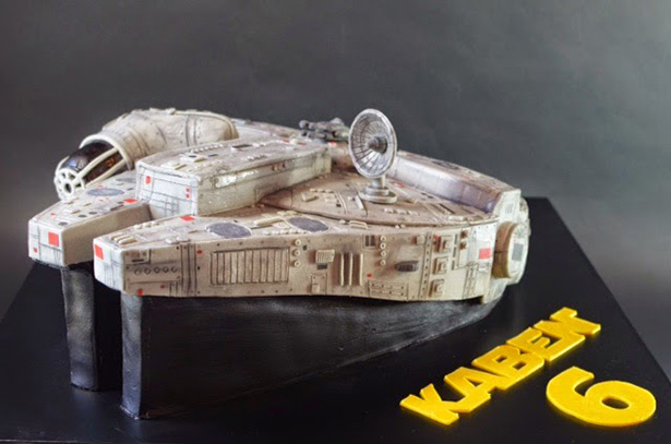 This Millennium Falcon Cake Is A Geek Dream Come True