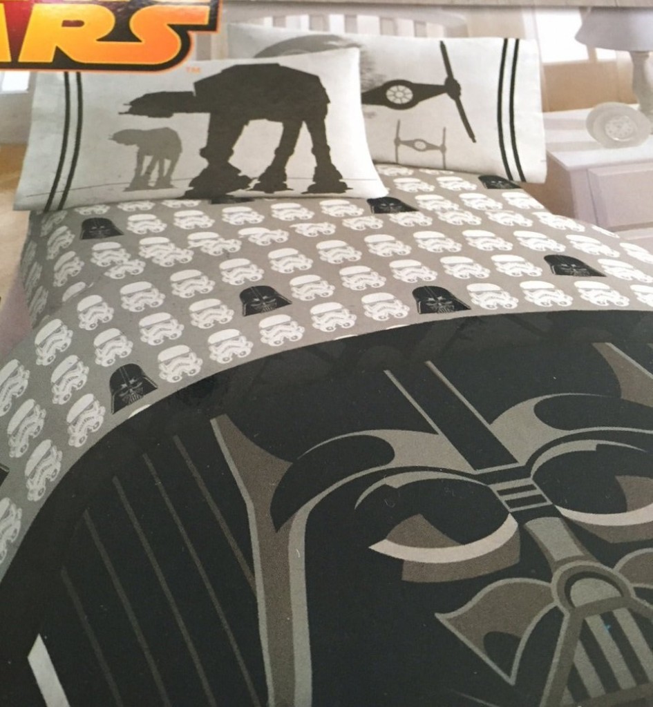 Star Wars Single Double Bedding Set Duvet Cover Darth Vader Storm