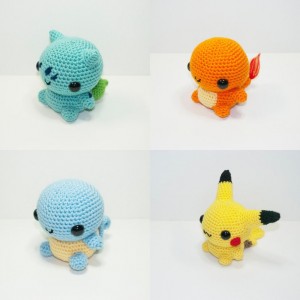 Adorable Amigurumi Pokemon Crochets