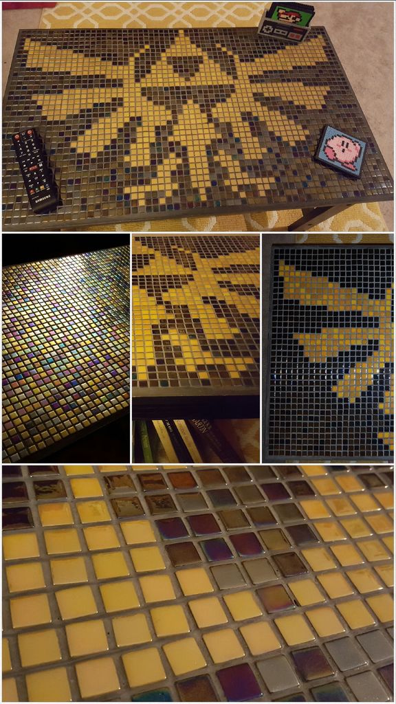 Incredible Mosaic The Legend of Zelda Coffee Table 2 Walyou