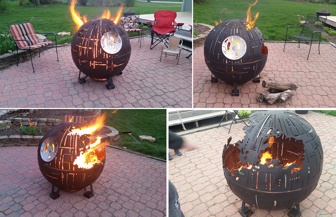 Star Wars Death Star Fire Pit