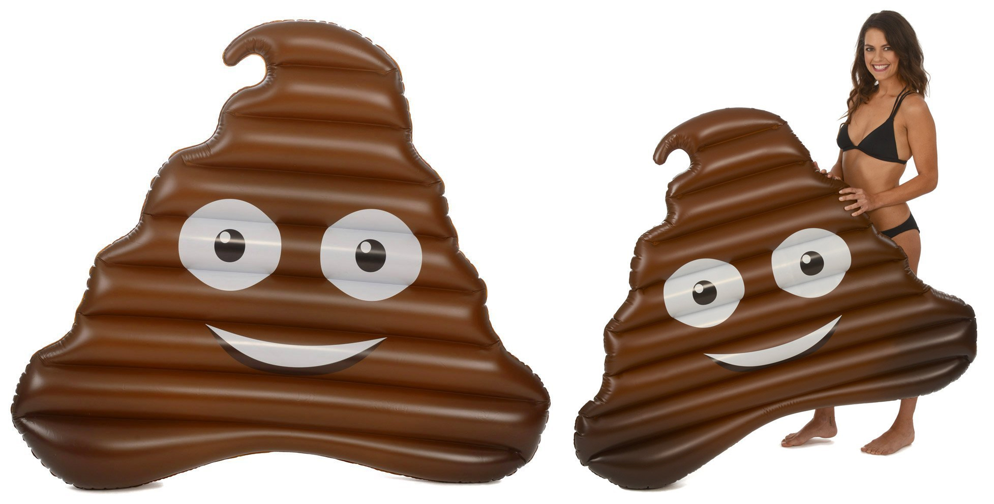 poop emoji floatie