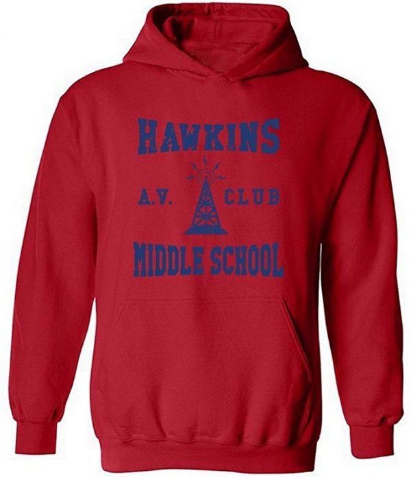 hawkins hoodie stranger things