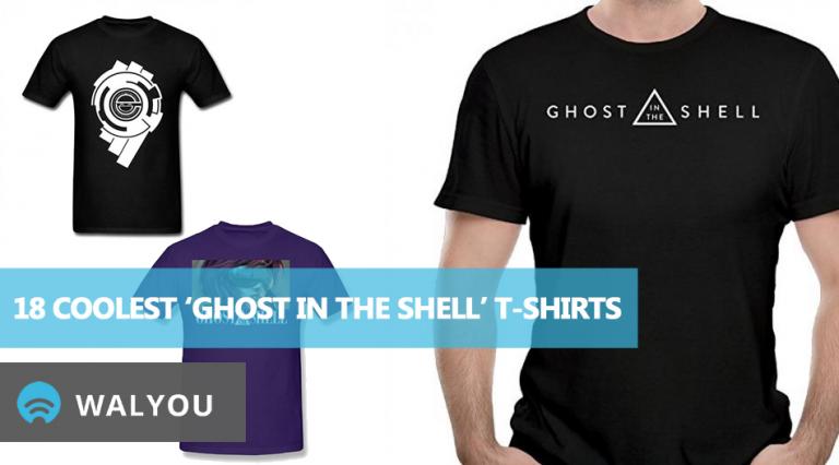 18 Coolest 'Ghost in the Shell' T-Shirts