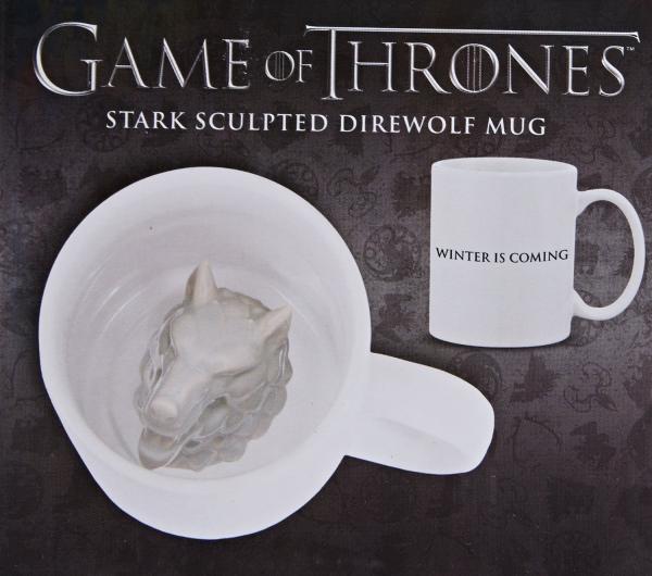 game of thrones direwolf figure