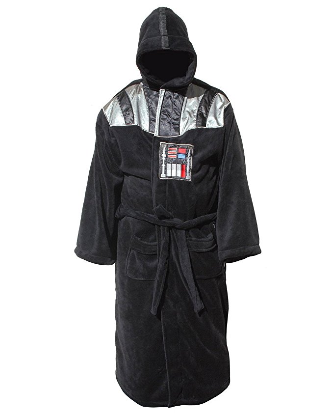 Star Wars Darth Vader Fleece Bathrobe Walyou