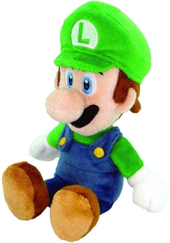 luigi plush with removable hat