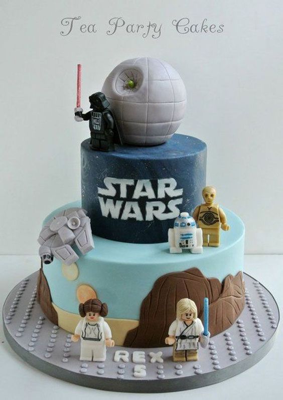 16 Beautifully Crafted Star Wars Cakes To Celebrate 2017 Star Wars Day