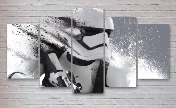 storm trooper canvas