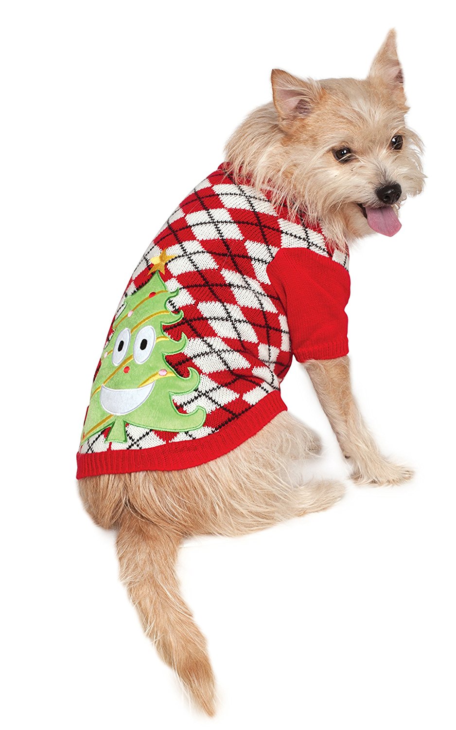 Christmas Tree Sweater for Dogs Walyou