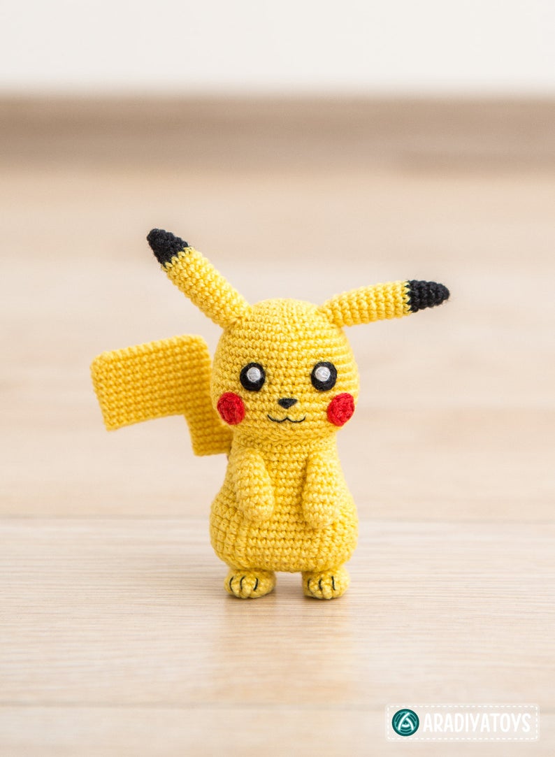 Pikachu Crochet Doll Pattern - Walyou