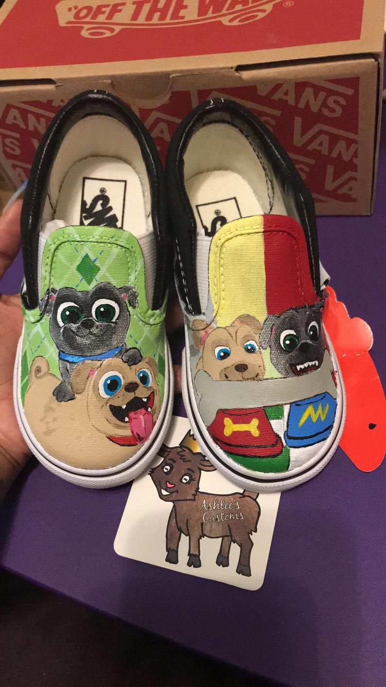 20 Awesome Hand Painted Shoes for Kids - Walyou