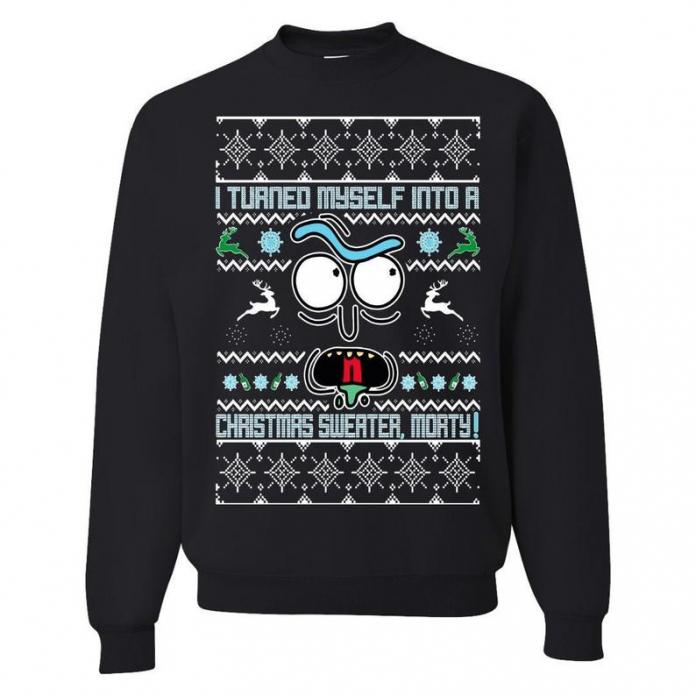 sweater rick y morty