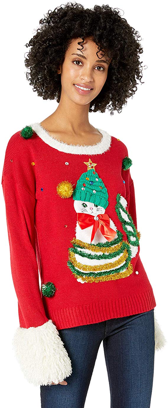 UglyChristmasCatSweater Walyou