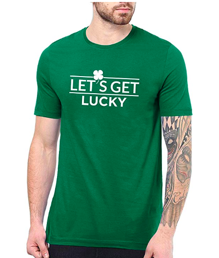 Let's Get Lucky Mens Shirt - Walyou